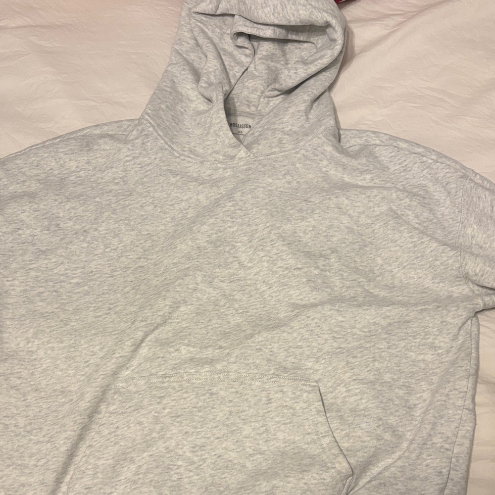 Women light grey hoodie
